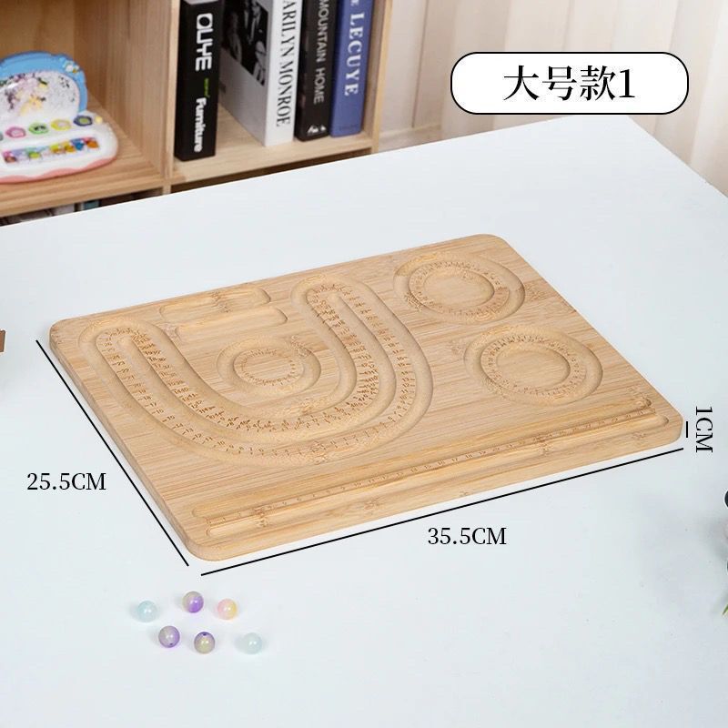 ビーズを通したダイヤル測定ネックレスブレスレットツールサイズビーズ DIY ジュエリーディスプレイプレートデザインプレート|undefined