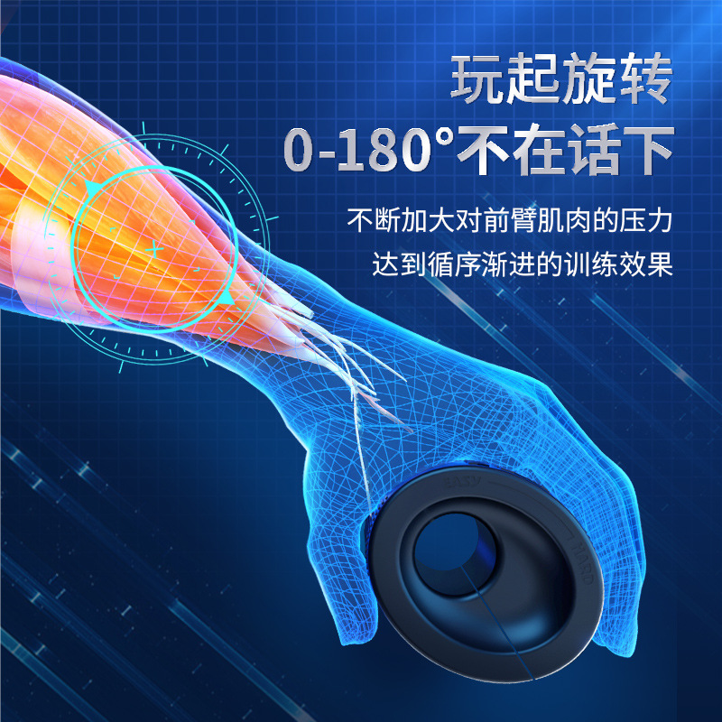 INNSTAR Oval Gripz Barbell Grips Thick Bar Grips Adjustable