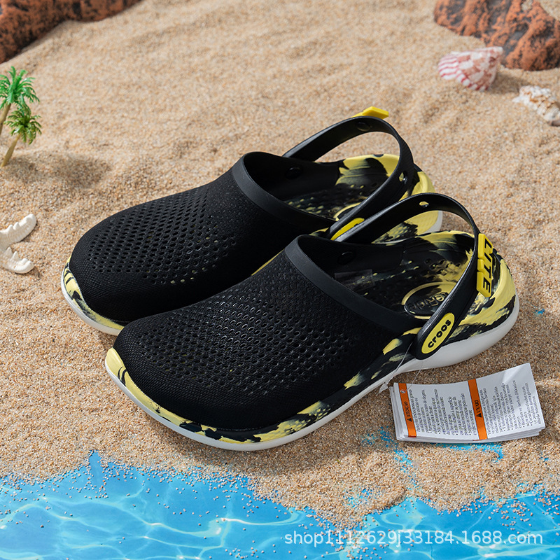 Zuecos Clogs Unisex de EVA, Transpirable, Impermeable, Ligero y Antideslizante, para Playa