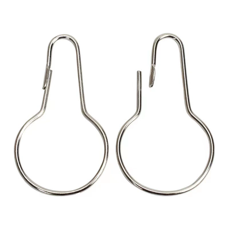 Завод оптовая продажа металлическая оцинкованная занавеска для душа пряжка тыква крюк штор крюк крюк для занавес для душа крюк крюк