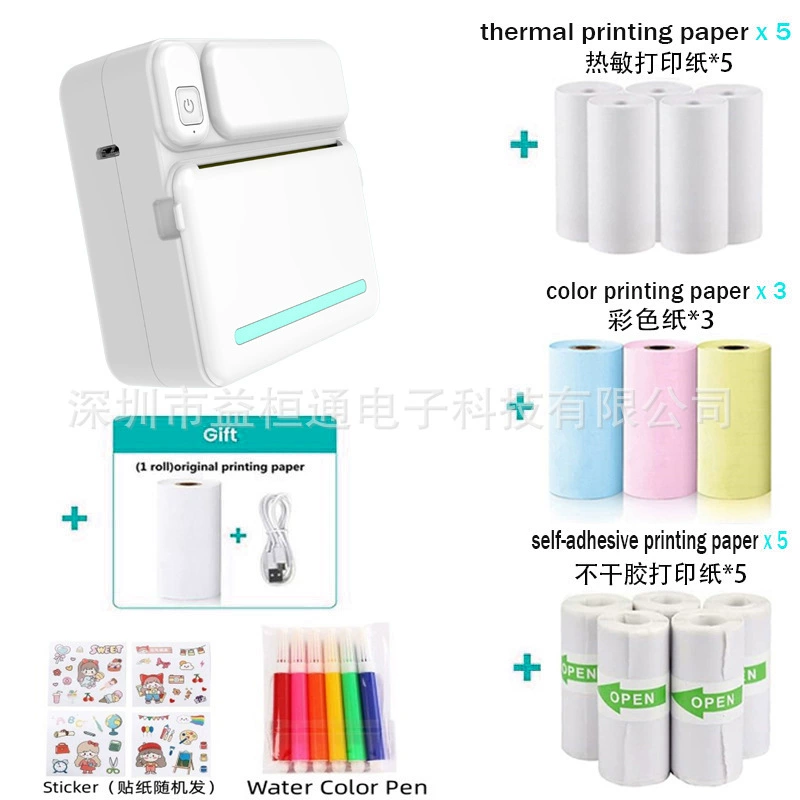 Small handheld photo, pocket printer, new collection, C20