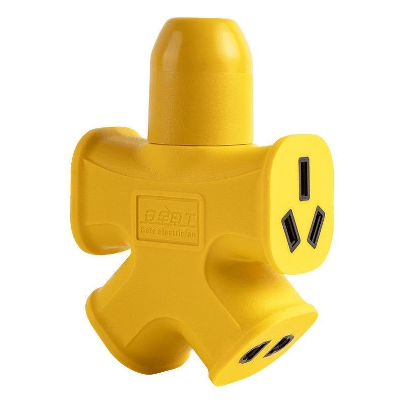 批发纯铜10孔插座大功率4000瓦大字插工程工地排插耐摔无线接线板