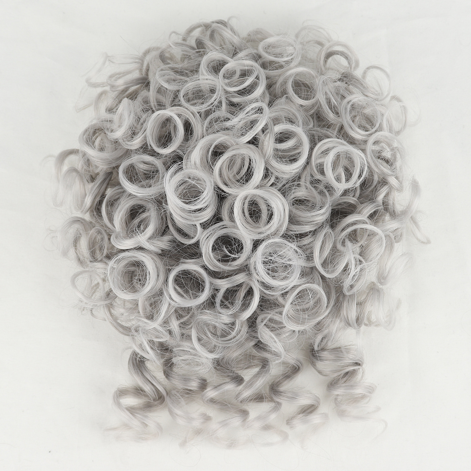 Curly wave pincha de cabello africano desordenado rollo cuerda de dibujo cola de caballo peluca sintética extensión adornamiento para el cabello