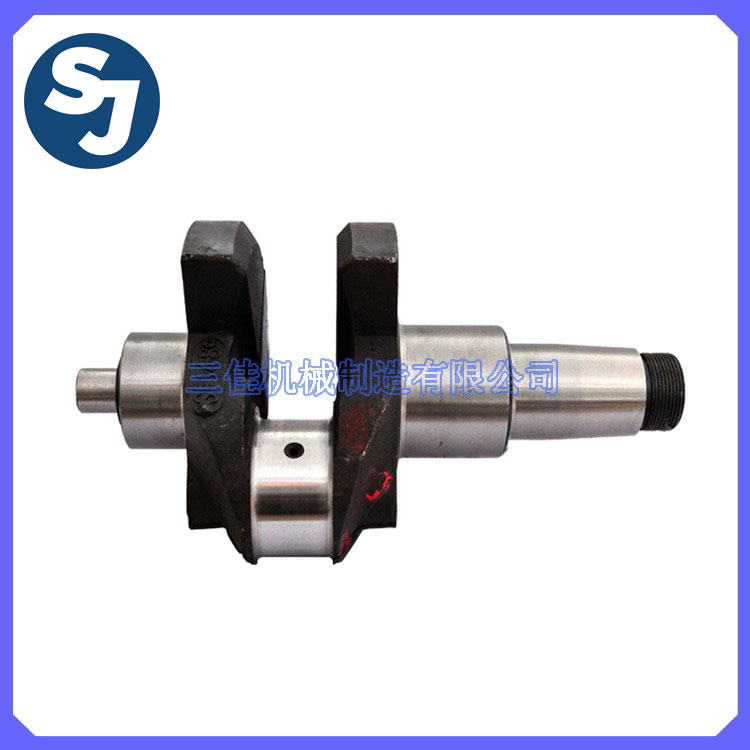 庞口农业机械供应农用车常发柴油机发动机配件CF25万力曲轴