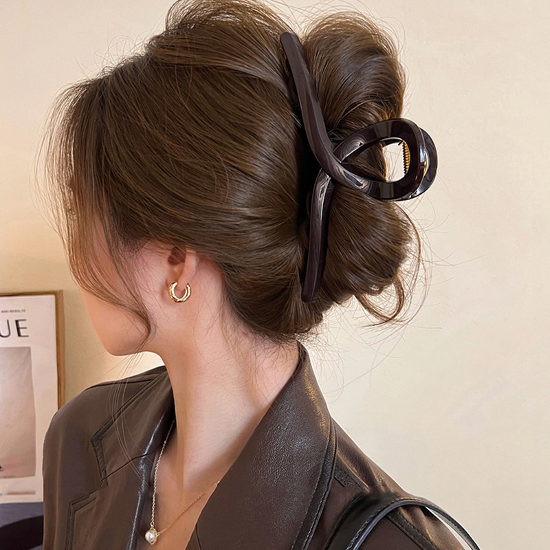 1 크로스 초콜릿 브라운~대형(약 13cm)