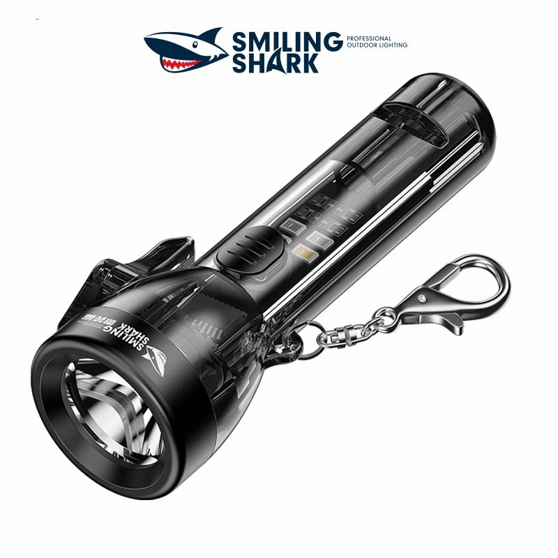 Mini lighting rechargeable ultra light flashlight keychain