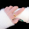 One size ring, jewelry for friend, Korean style, gift for girl, simple and elegant design