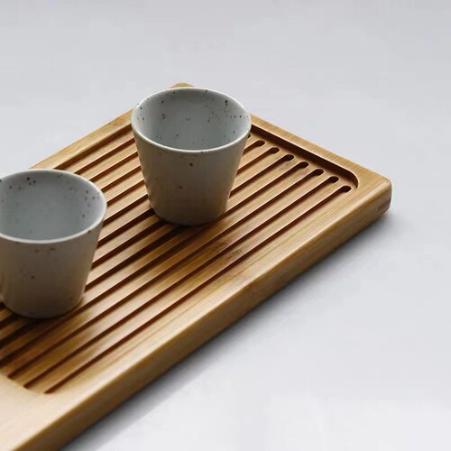 Factory direct sales natural bamboo tray rectangular Japanese bamboo tray bamboo tea tray fruit bread tray hotel tray
