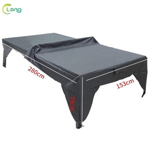 Amazon Cross-Border Wholesale Outdoor Table Tennis Table Dust Cover Tile Table Tennis Table Sun Protection Rainproof Dust Cover