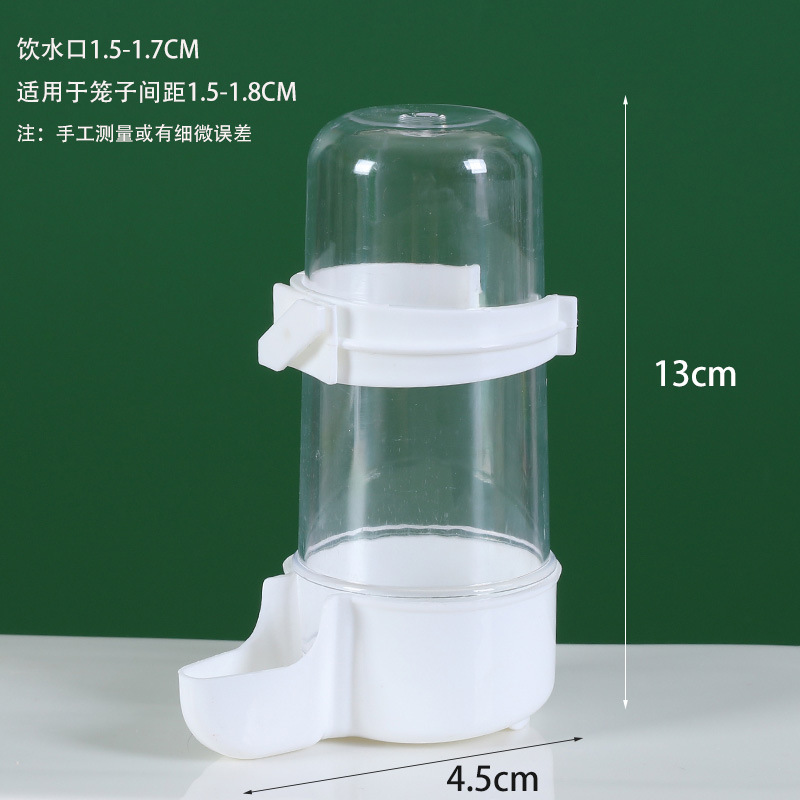 bebida automática especial para loros para aves de alimentación de agua de alta capacidad jaula colgante hámster oso de alambre de oro anti-espiración anti-splash kettle