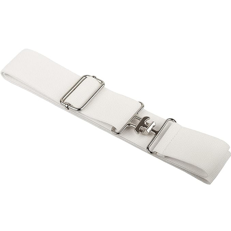 Suministro directo de fábrica Amazon popular hombres y mujeres cinturón elástico hebilla de tiburón cinturón elástico ecuestre