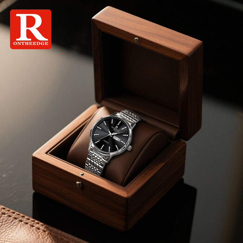 Business Thin Mechanical Watch, Retro Watch, Men's Waterproof Calendar Steel Band Watch, Domestic Men's Quartz Watch, Luminous Business Thin Mechanical Watch, Retro Watch, Men's Waterproof Calendar Steel Band Watch, Domestic Men's Quartz Watch, Luminous