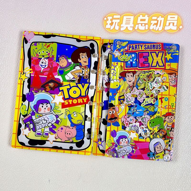 日本の漫画 A7 ルーズリーフノートブックかわいいガーリーハート高価値アニメ学生アクリル|undefined
