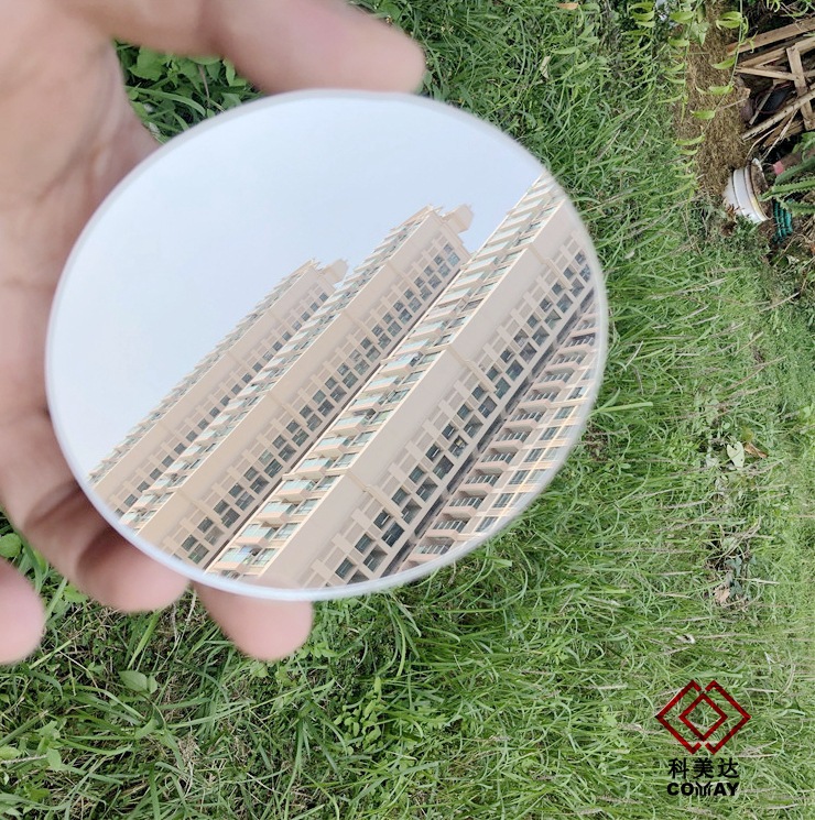 圆形圆盘透明亚克力现货激光切割圆形咕卡咕盘透明圆片亚克力