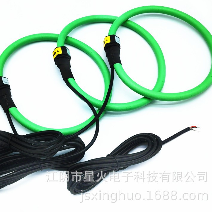 罗氏线圈 开口柔性线圈互感器 罗式线圈 1000A/5V 1000A/100mV