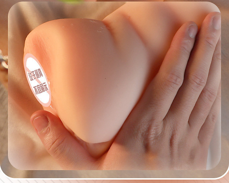 Male Masturbator Cup Double-Hole TPE Realistic Stroker Manual Adult Toy — detail image 3