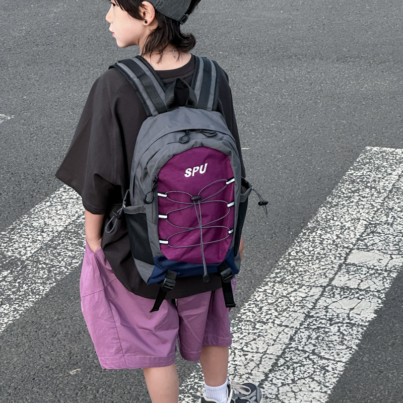 Nuevo tipo de mochila para niños y niñas, estilo extranjero, mochila para estudiantes de escuela primaria, mochila para niños de comercio exterior de gran capacidad