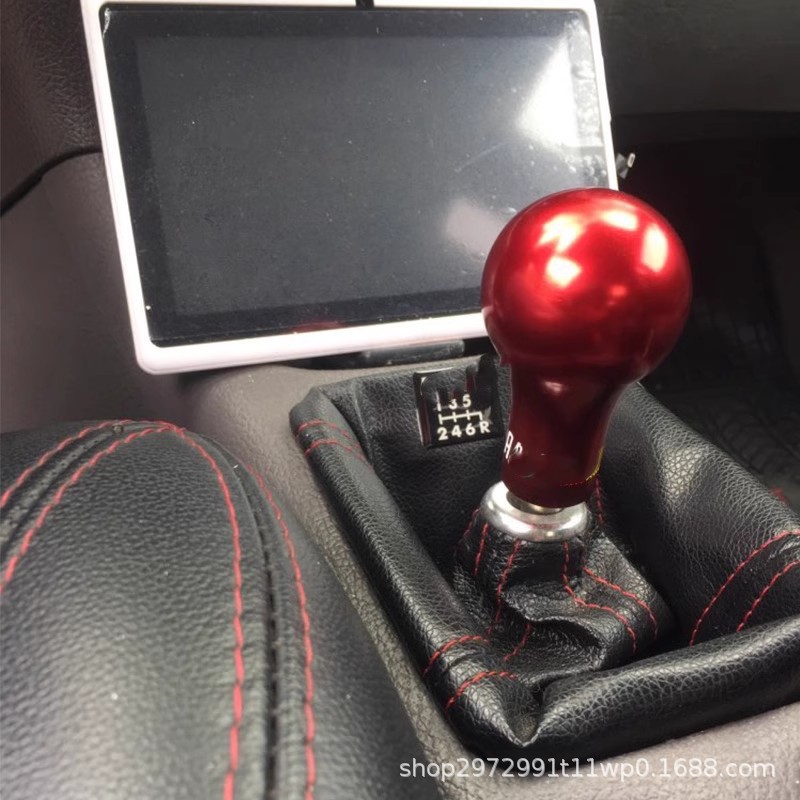 Suitable for Mitsubishi wing God/Lingyue V3/EVO/lingshuai RALLIART plastic handle modification manual gear shift head