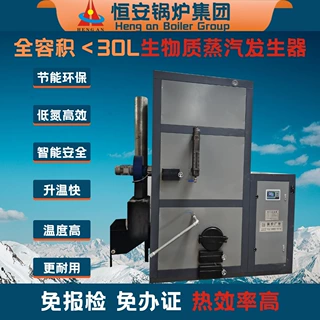 按需求定制生物质蒸汽发生器1吨1.5吨高温高压蒸汽发生器生产厂家