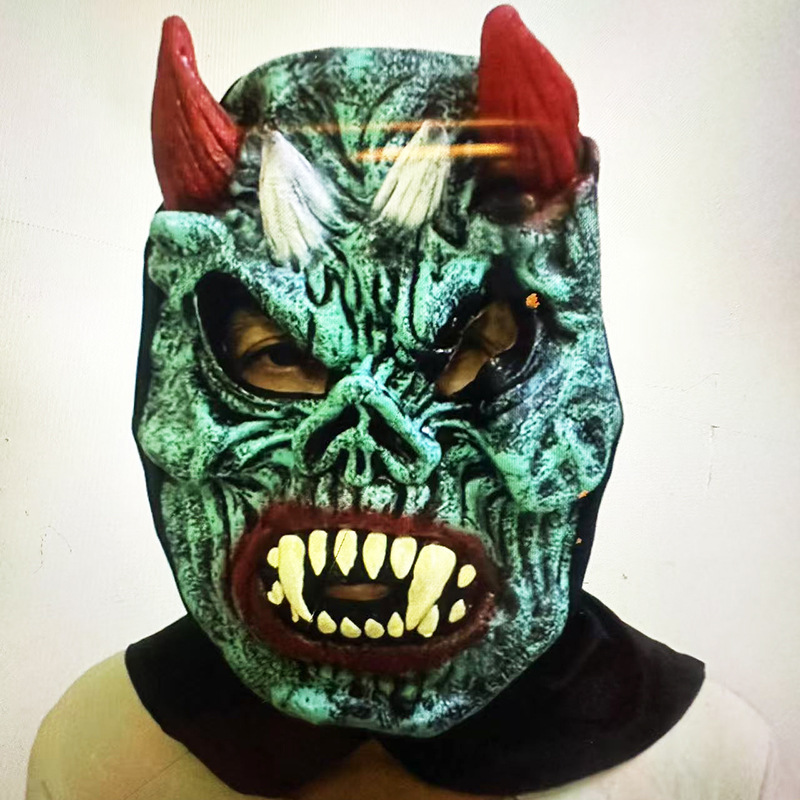 Transfronterizos Hot Conjuring 2 máscaras de monjas Halloween aterrador fantasía horror aterrador capuchón de látex monjas image 28
