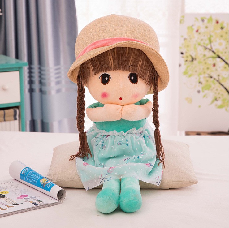 Juguete de peluche lindo Feier princesa Ragdoll niña niños cama dormir almohada muñeca regalo cumpleaños
