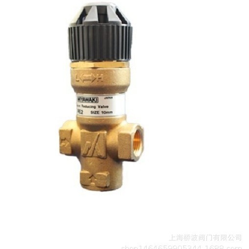 RE2黄铜螺纹直动式蒸汽减压阀10K日本MIYAWAKI宫胁调节阀DN10