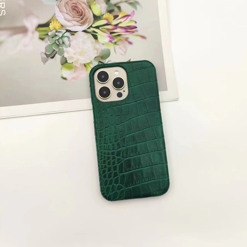 Pink, Red, Yellow Color Pu Leather Solid Color Classic Style Phone Cases Phone Accessories