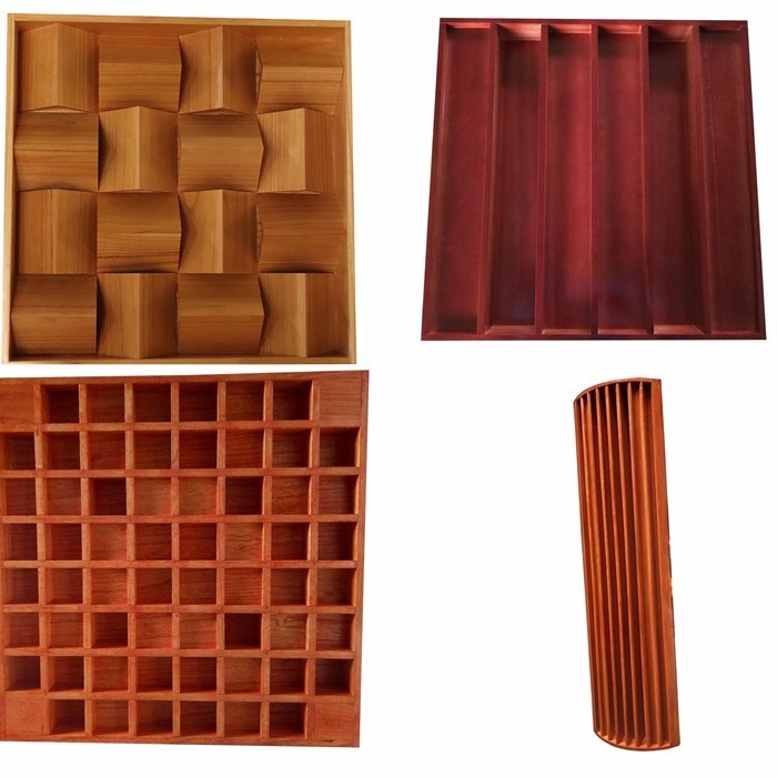 Diffusion plate Quadratic remainder Diffusion volume frequency QRD Two-dimensional recording studio HIFI sound insulation board sound-absorbing audio-visual acoustics