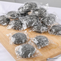 清潔球家用不鏽鋼洗鍋廚房神器清潔用品刷洗碗鐵絲不掉絲大鋼絲球