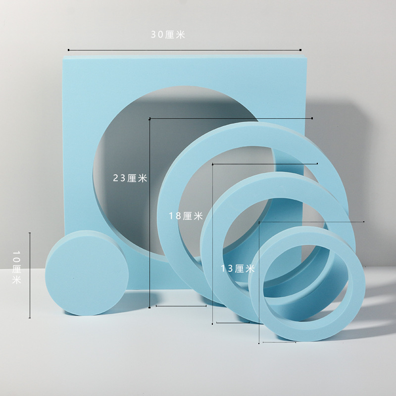 Cubo fotografía props ins Internet celebridad tridimensional joyería belleza Decoración Comida decoración Fondo paño