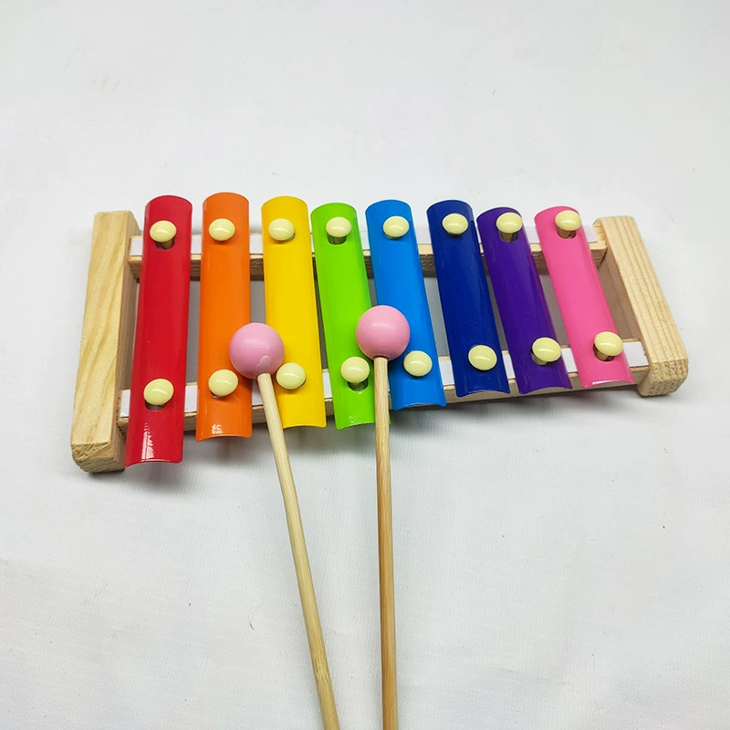 Деревянный металлофон для младенцев, музыкальные инструменты, игрушка, ударные инструменты, раннее образование