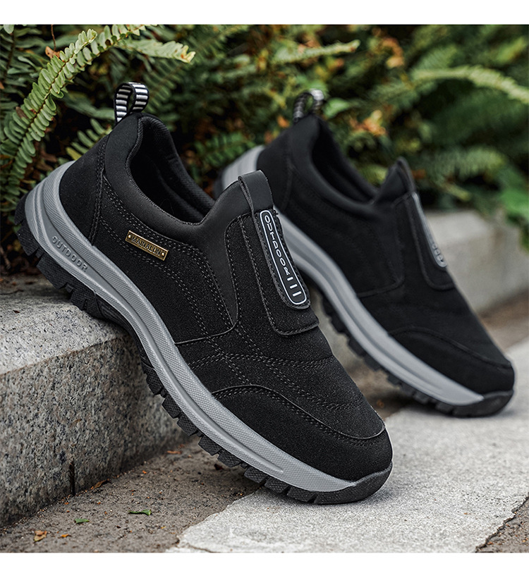 Men's Loafers, Popular Large-size Men's Slip-on Casual Sneakers, Canvas Shoes_vogvips.com
