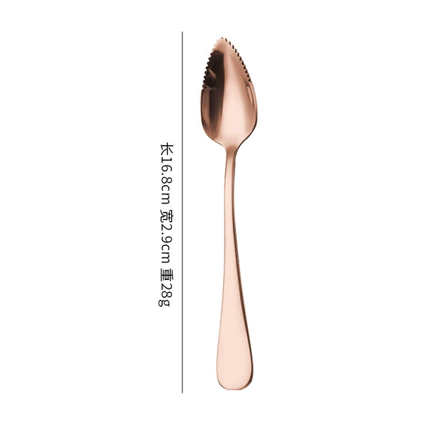 Rose gold grapefruit spoon [single pack]