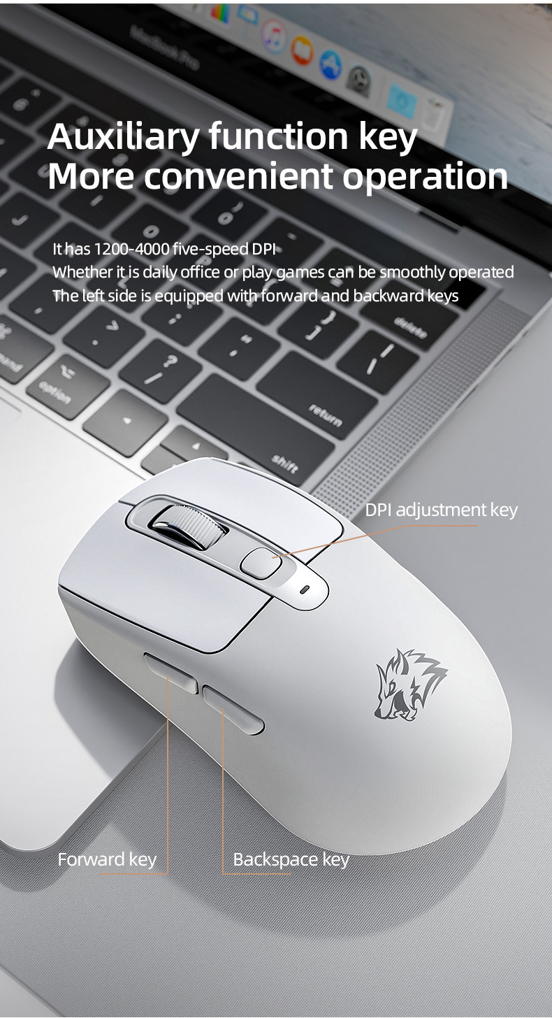 Freewolf a3 mouse wireless bluetooth reîncărcabil pentru pc_voghion.com