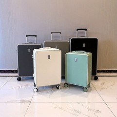 国境を越えた売れ筋トラベルトロリーケース 20inch 新しいユニバーサルホイールアルミフレームパスワードボックス 3 点セット大容量スーツケース