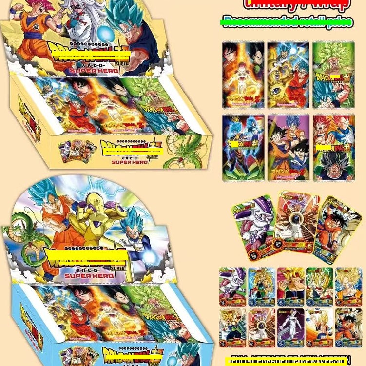 纯英文外贸卡片鬼灭豪华版经典整盒发贼王金卡满星卡收藏卡180张