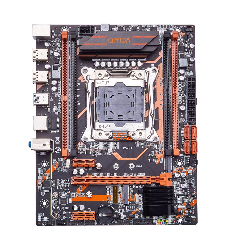 Qiyida X99 E5-H9 2670V3 CPU配2条8G DDR4内存套装台式电脑主板-阿里巴巴