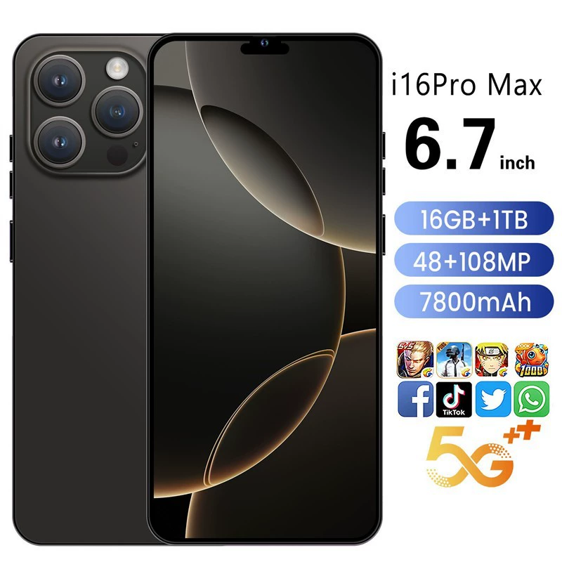 (), мобильный телефон, смартфон изогнутый дисплей, intel core i16, 16promax, 16gb, 1gb, Android, (Physicals)