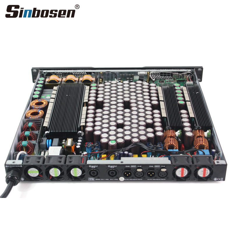 D2-4200 DSP 4200W 8 Euro Digital de alta potencia amplificador de grado profesional woofer