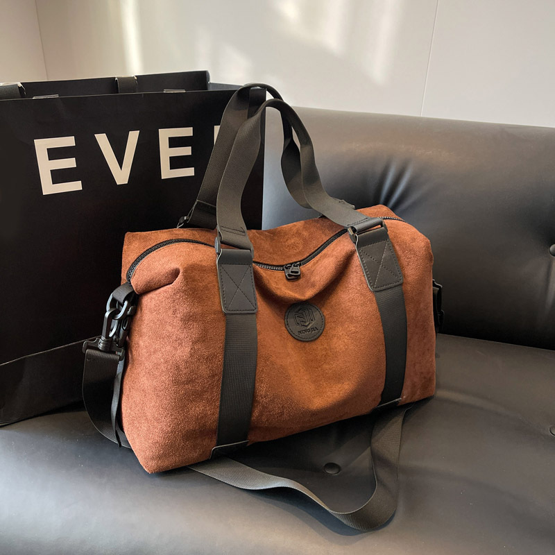 Nueva bolsa de viaje de lana 2024 verano transpirable de gran capacidad bolsa de viaje de negocios bolsa deportiva de ocio bolsa de fitness