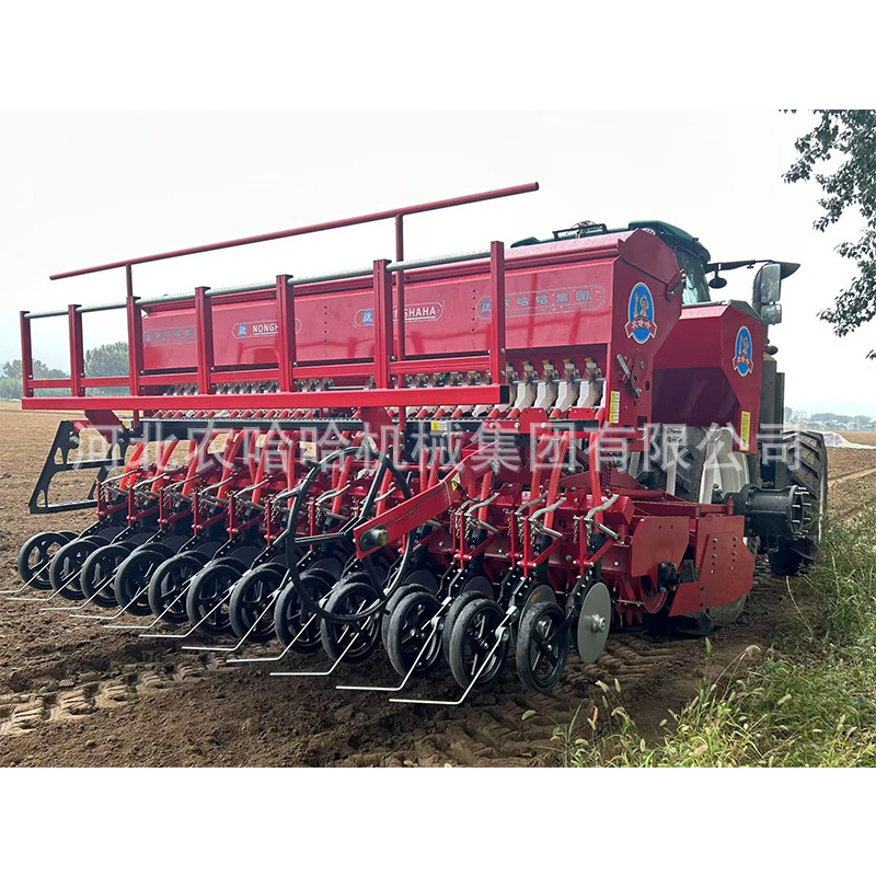 农哈哈动力耙播种复合种植条播机，耙播一体机 ，农哈哈复合种植