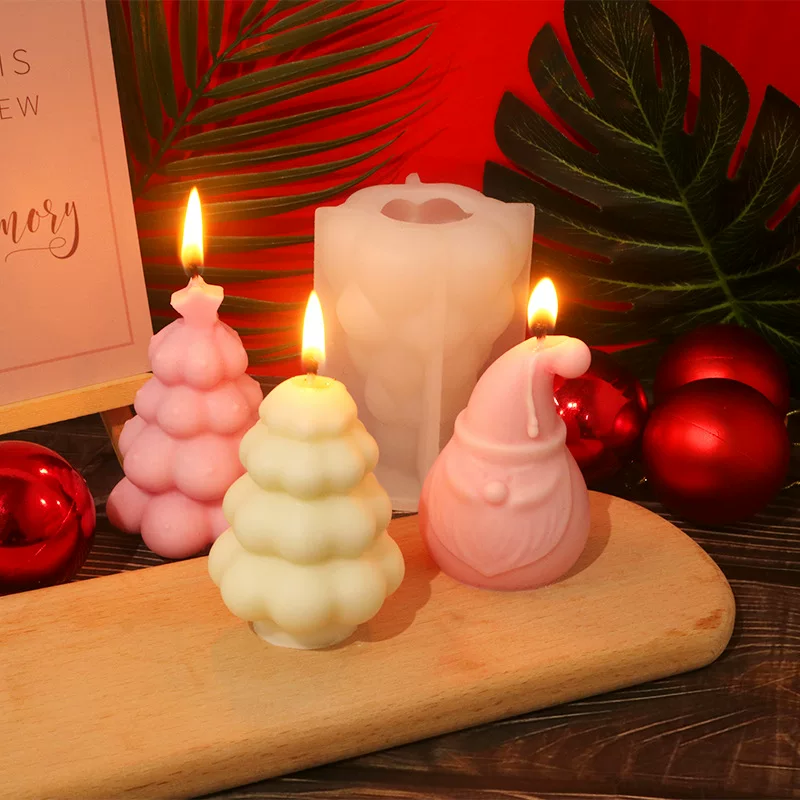众城 Christmas candle, decorations, silicone mold, handmade