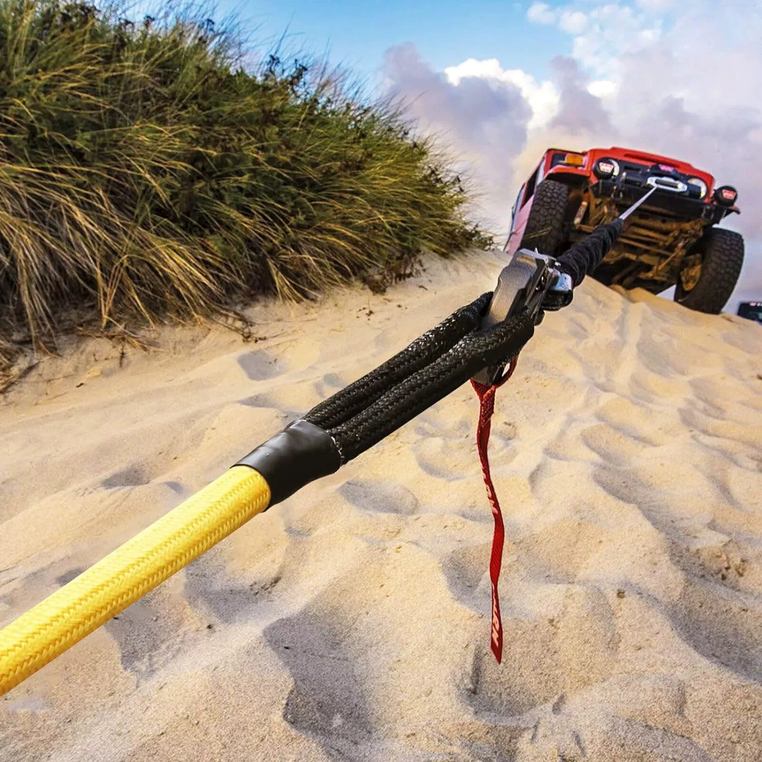 Буксирный трос, нейлоновый тяговый трос, спасательный прицеп, переработка мощности, тяговый трос