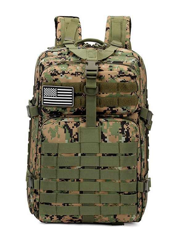 Senderismo anti-salpicaduras de agua Mochila táctica al aire libre Mochila de viaje de ocio Mochila de montañismo Mochila deportiva nueva para hombre