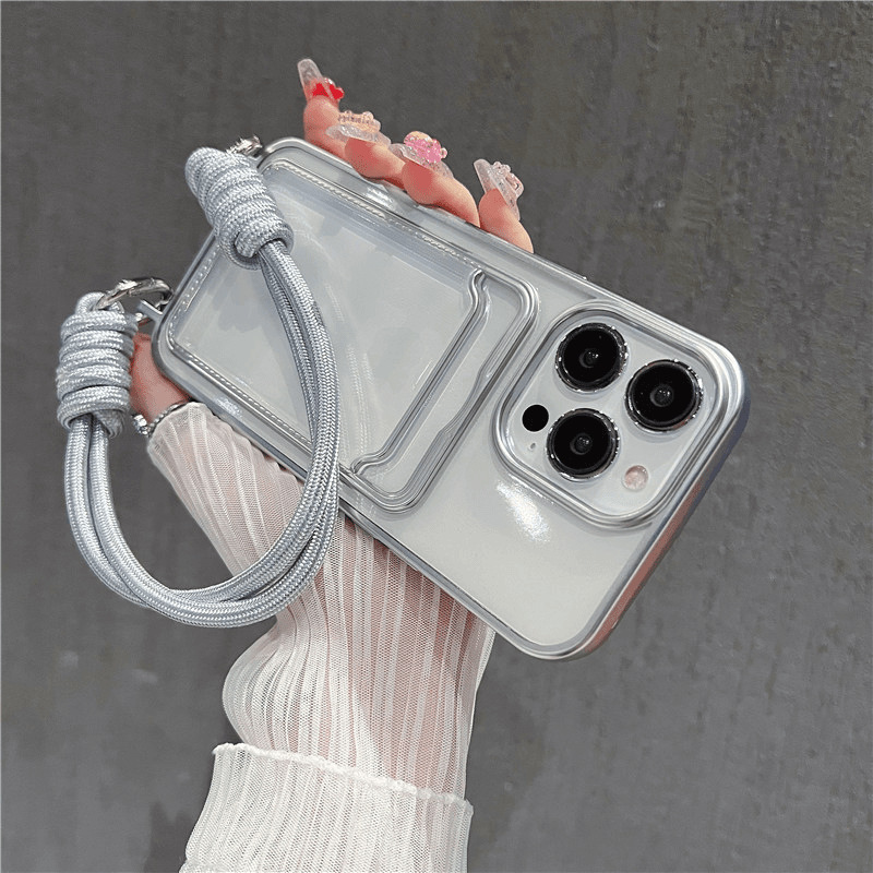 Suitable for opporeno12/10 Phone Case Electroplated Card Bag Personalized a1a2a3pro Simple Real Me GTneo6 Women