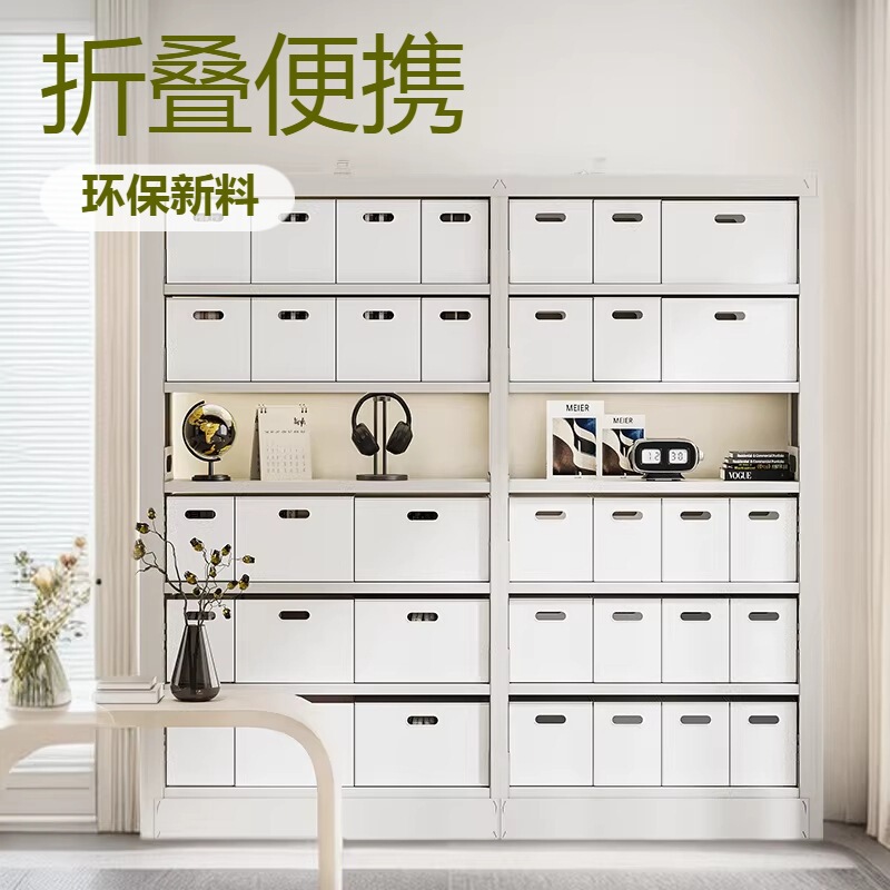 Toy storage box, bookshelf, books, picture books, household storage rack, kitchen cabinet set, miscellaneous items, snack box