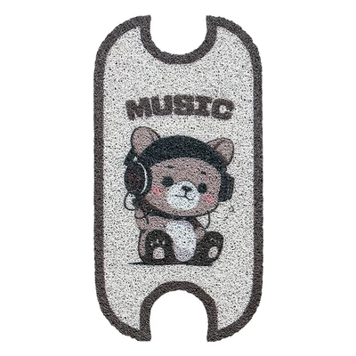 Yadi C09/C10/C11/C12/C15/C18C50-1D/H Electric Scooter Foot Mat Footrest Pad (Electric vehicle foot mat) - music-bear-yadi-c09