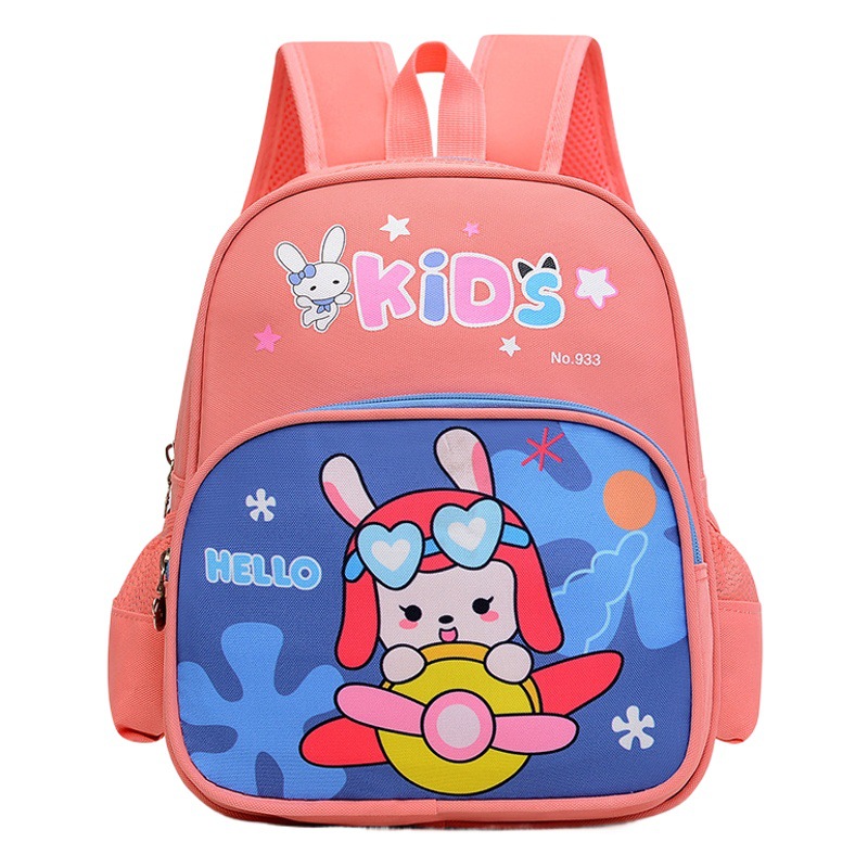 Comercio exterior nuevo medio y gran clase de dibujos animados niños mochila moda casual ligero niños y niñas mochila de Kindergarten