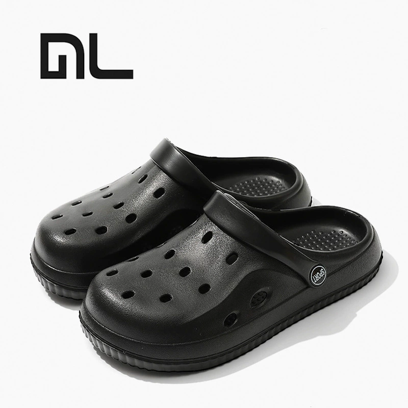 2025 Новые обувь на толстой подошве Croc женские летние верхняя одежда противоскользящие против запаха пляжные сандалии тапочки для женщин
