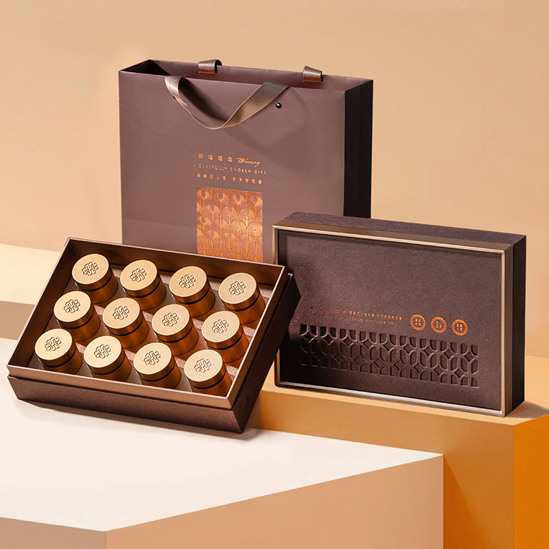 天时包装高级迷你小罐茶叶包装盒礼盒正山小种金骏眉红茶小罐通用